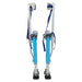DURAFORCE 18''-30'' Drywall Stilts Lightweight Premium Grade Blue Aluminum Alloy