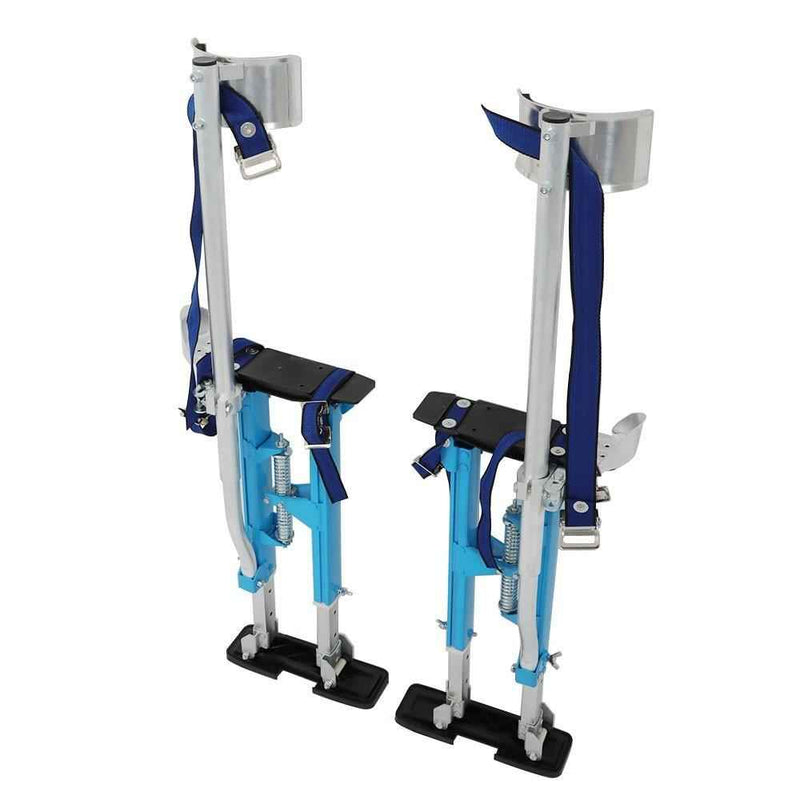DURAFORCE 18''-30'' Drywall Stilts Lightweight Premium Grade Blue Aluminum Alloy