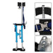 DURAFORCE 18''-30'' Drywall Stilts Lightweight Premium Grade Blue Aluminum Alloy