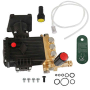 DURAFORCE High Quality 3000PSI 9HP At 3400RPM Shaft Pressure Washer Pump 1 In Hollow Shaft