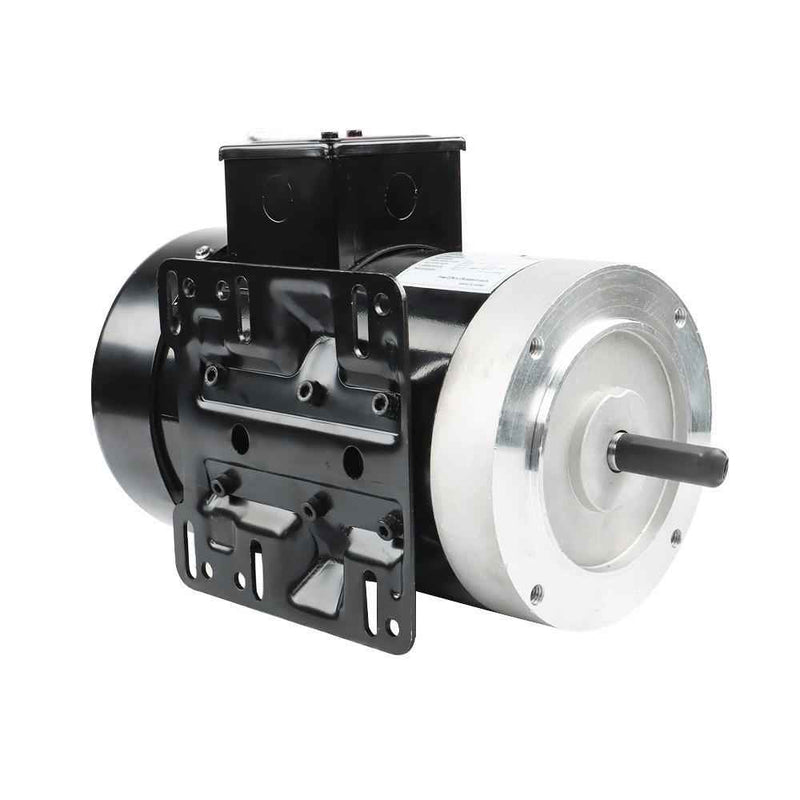 DURAFORCE 2HP 1 Phase General Electric Motor 3450 RPM 56C Frame 115V/230V 60HZ 5/8"Shaft