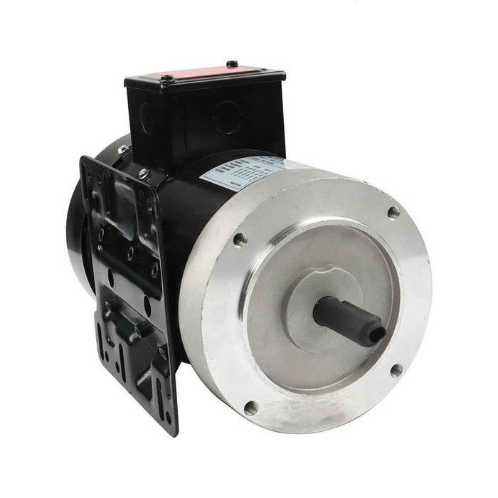 DURAFORCE Electric Motor 2 HP 3 Phase 56C Frame 1800 RPM TEFC 230 / 460 Volt