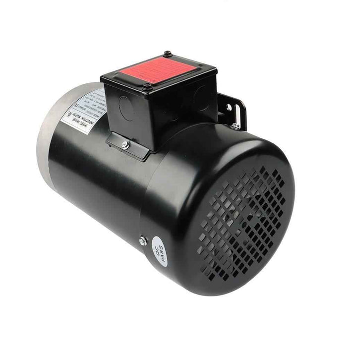 DURAFORCE Electric Motor 2 HP 3 Phase 56C Frame 1800 RPM TEFC 230 / 460 Volt