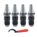 DURAFORCE 4Pack CAT40 Keyless Drill Chuck 1/2' Fit On Haas CNC Easy Great Tool Holder