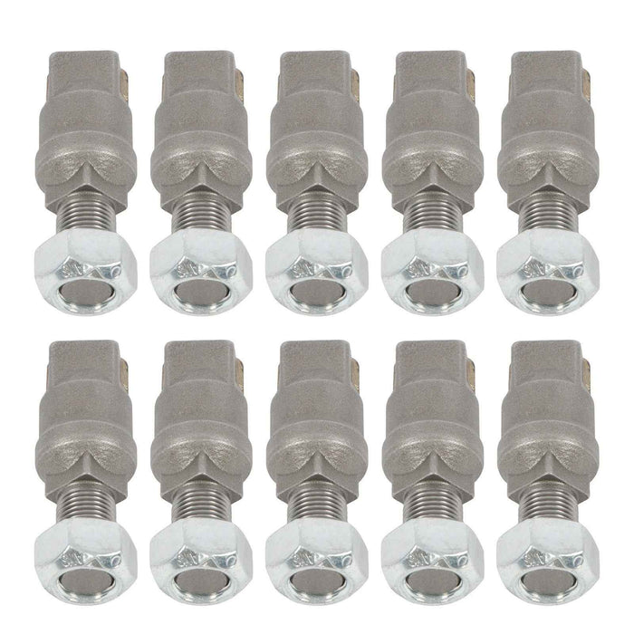FIT FOR LONG SHORT OFFSET STUMP GRINDER TEETH WITH NUT *10 PACK* #04501311