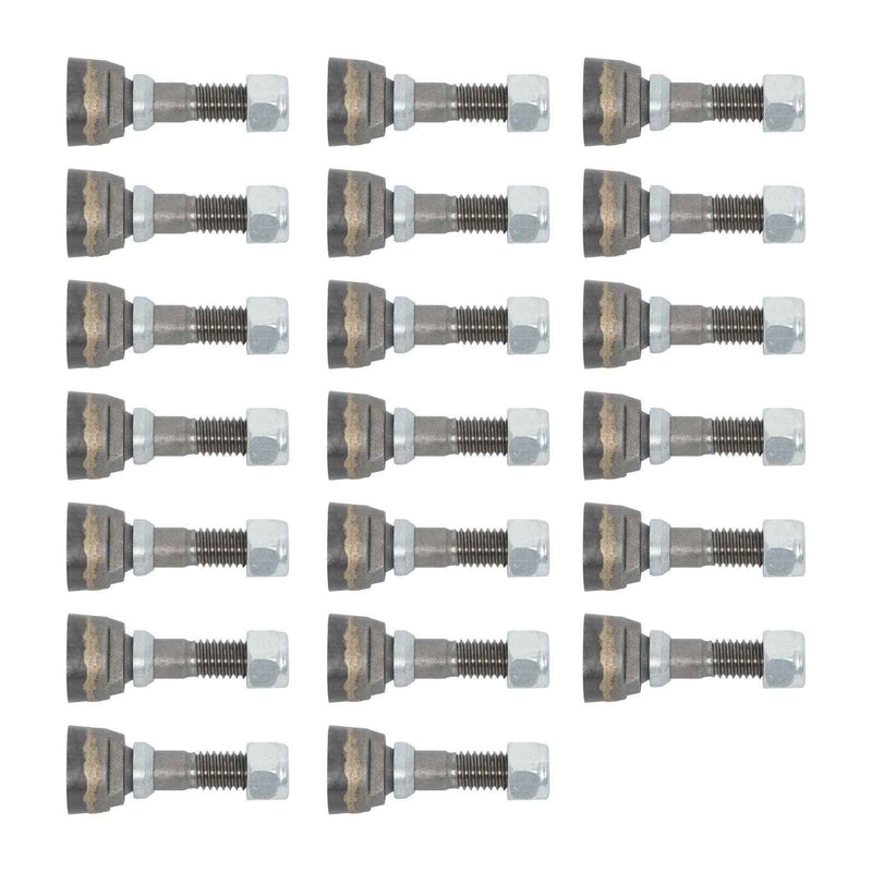 DURAFORCE 20 Pack Stump Grinder Teeth Compatible with 900 Replace For Stump Removal