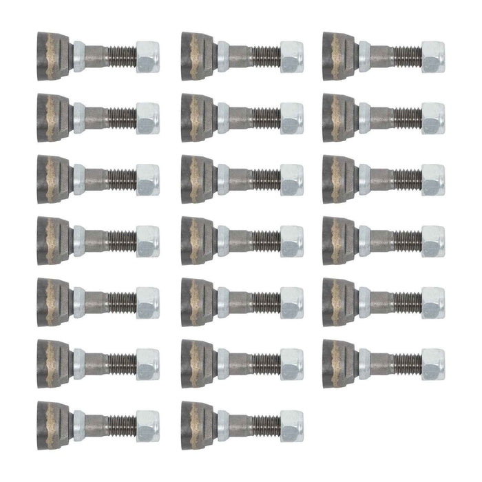 DURAFORCE 20 Pack Stump Grinder Teeth Compatible with 900 Replace For Stump Removal