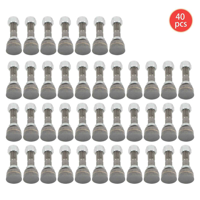 DURAFORCE 40 Pcs Stump Grinder Teeth Compatible With 900 Fit For Stump Removal