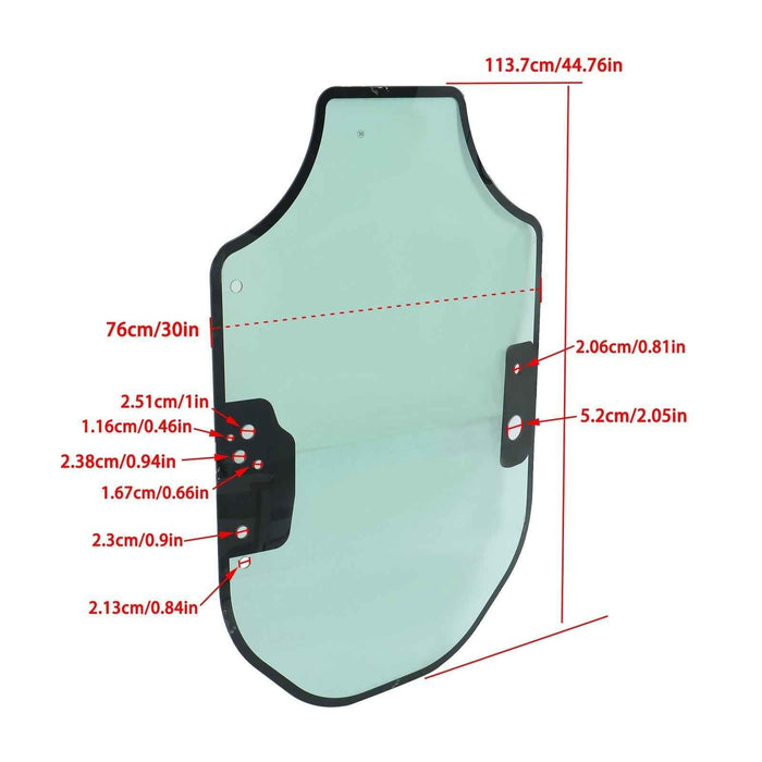 DURAFORCE CA3456230 345-6230 3456230 Cab Door Glass For Caterpillar 226D 232D 249D 272D3