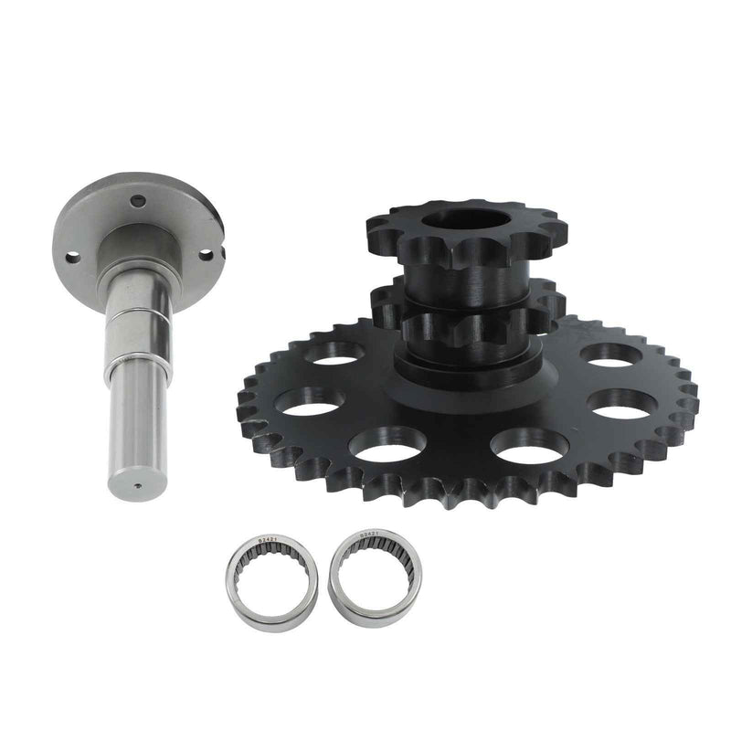 DURAFORCE Chain Drive Cluster Sprocket Set D76529 D64175 for Case Skid Steer 1845 1845B
