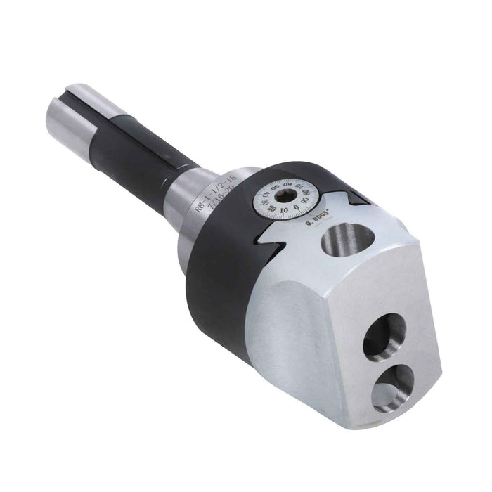 DURAFORCE Shank R8 10Pcs 3/4" Boring Bar Set 7/16×20UNF Boring Head Sets Indexable Tipped