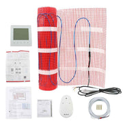 DURAFORCE 30 Sqft 120 Volt Electric Radiant Warm Floor Mat Kit Tile Heating System