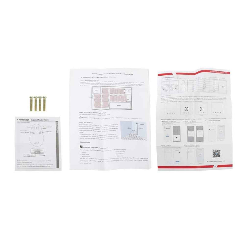 DURAFORCE 30 Sqft 120 Volt Electric Radiant Warm Floor Mat Kit Tile Heating System