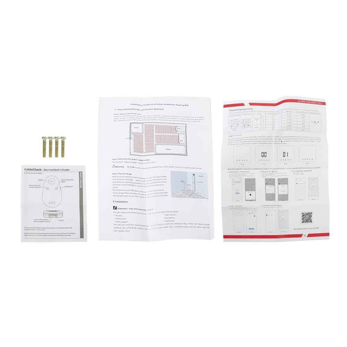 DURAFORCE 30 Sqft 120 Volt Electric Radiant Warm Floor Mat Kit Tile Heating System