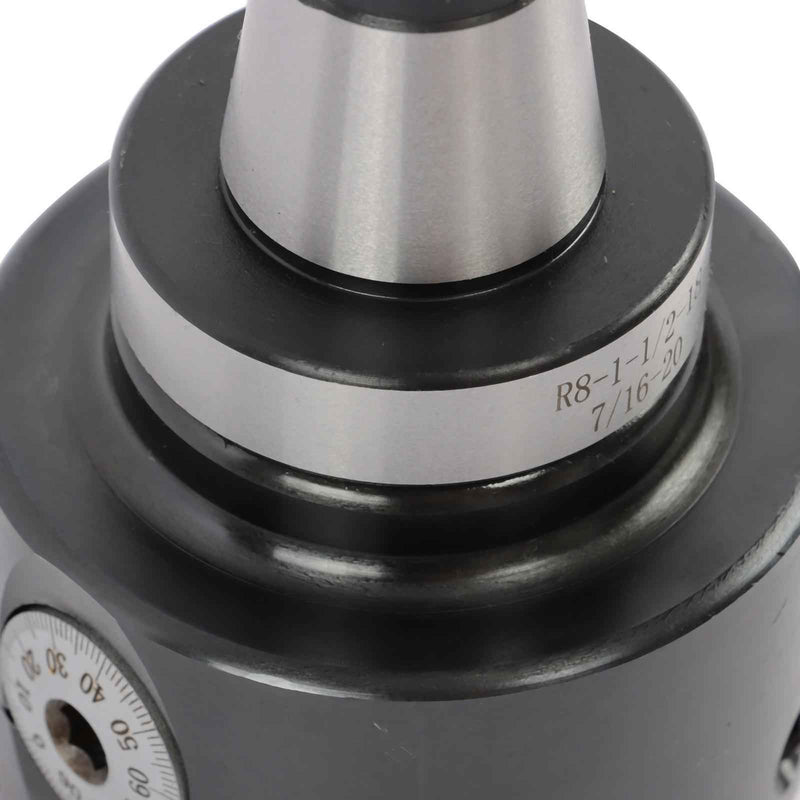 DURAFORCE Threaded 8Pcs 3/4" Boring Bar Set 1-1/2-18 Threads And R8 Shank 3" Boring Head