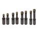DURAFORCE Threaded 8Pcs 3/4" Boring Bar Set 1-1/2-18 Threads And R8 Shank 3" Boring Head