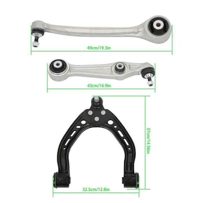 DURAFORCE Front Upper Lower LH & RH Control Arms For 2012-2018 Tesla S 1041571-00-B 6PCS