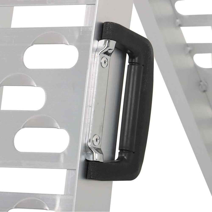 DURAFORCE Folding Loading Ramps For Truck Motorcycle Lawn Mower 2pcs ATV UTV 7.5' Aluminum