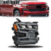 DURAFORCE For Chevrolet Silverado 1500 2019 2020 Clear Lens Headlight Assembly Right LED