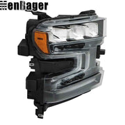 DURAFORCE For Chevrolet Silverado 1500 2019 2020 Clear Lens Headlight Assembly Right LED