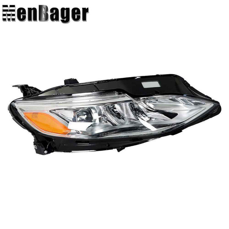 DURAFORCE Headlight Assy Passenger Side For 2019 2020 2021 Chevrolet Malibu Clear LED
