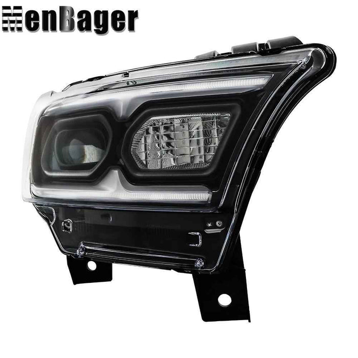 DURAFORCE Headlight Assembly Right Side Full LED Clear For 2021 2022 2023 Dodge Durango