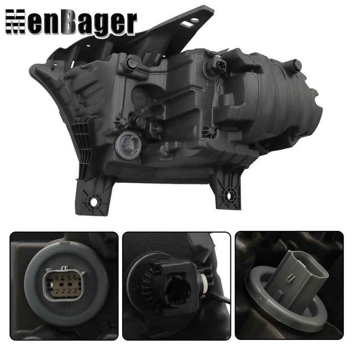 DURAFORCE Headlight Assembly Right Side Full LED Clear For 2021 2022 2023 Dodge Durango