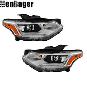 DURAFORCE For 2018 2019 2020 2021 Chevy Traverse Left&Right Side HID Clear Headlights Assy