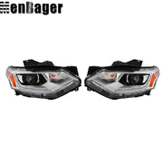 DURAFORCE For 2018 2019 2020 2021 Chevy Traverse Left&Right Side HID Clear Headlights Assy
