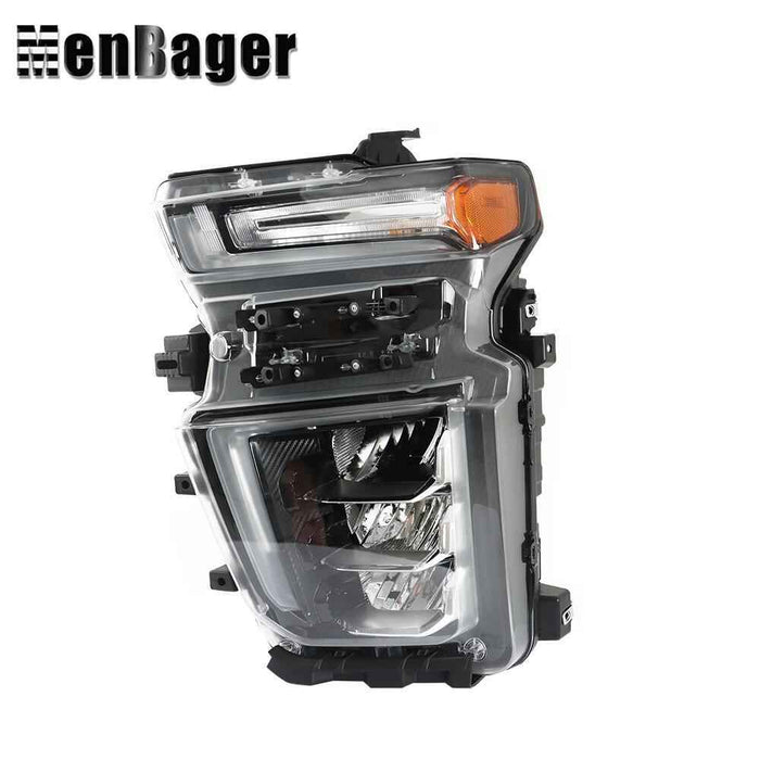 DURAFORCE LED Headlight Driver Clear For Chevy Silverado 2020 2021 2022 2023 2500HD 3500HD