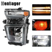 DURAFORCE LED Headlight Driver Clear For Chevy Silverado 2020 2021 2022 2023 2500HD 3500HD