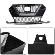 DURAFORCE For 2019-2021 Nissan Maxima Black W/Chrome 623109DJ0A Front Upper Grille Grill