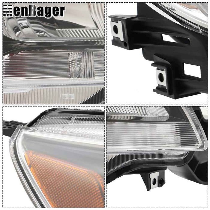 DURAFORCE For 2015-2017 Subaru Legacy/Outback Passenger Side Black Halogen Headlight Assy