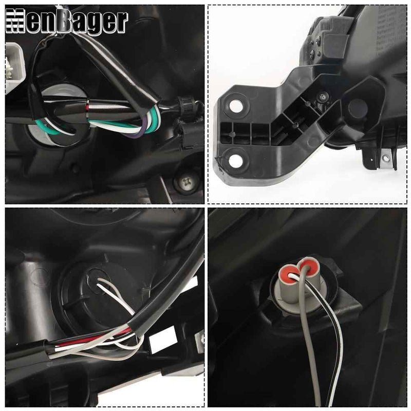 DURAFORCE For 2015-2017 Subaru Legacy/Outback Passenger Side Black Halogen Headlight Assy