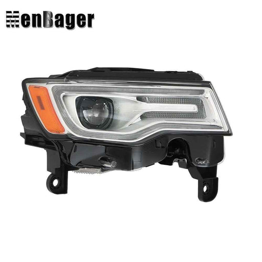 DURAFORCE For 2019 2020 2021 Jeep Grand Cherokee Passenger Side HID/Xenon Chrome Headlight