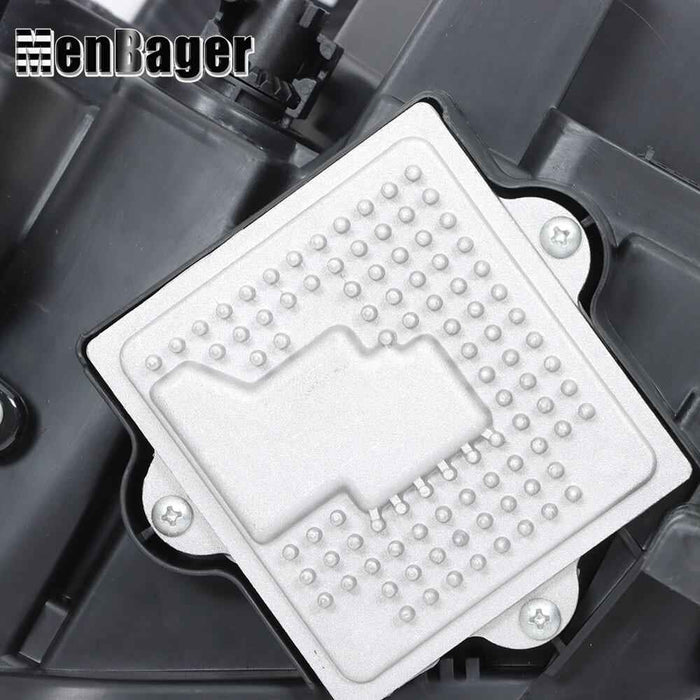 DURAFORCE For 2019 2020 2021 Jeep Grand Cherokee Passenger Side HID/Xenon Chrome Headlight