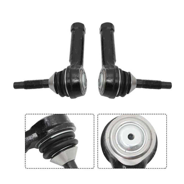 DURAFORCE 10Pc For 2011-2017 Ford Explorer Front Lower Control Arm Inner Tie Rod Links Kit