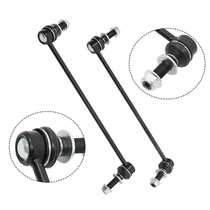 DURAFORCE 10Pc For 2011-2017 Ford Explorer Front Lower Control Arm Inner Tie Rod Links Kit