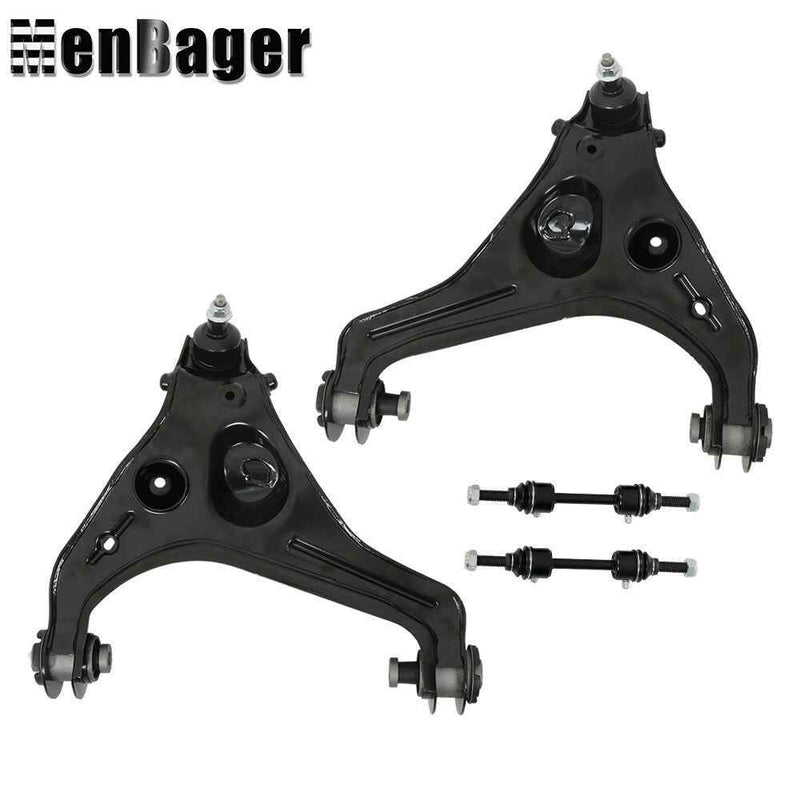 DURAFORCE K750362 Front Lower Control Arm Kit Ball Joint Sway Bar For 11-13 Ford F-150 5L