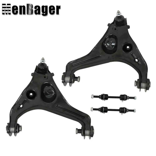 DURAFORCE K750362 Front Lower Control Arm Kit Ball Joint Sway Bar For 11-13 Ford F-150 5L