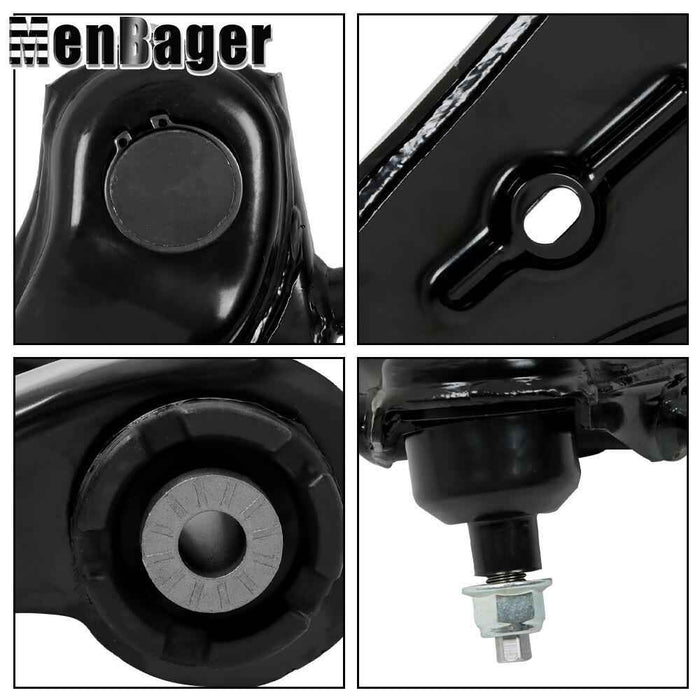 DURAFORCE K750362 Front Lower Control Arm Kit Ball Joint Sway Bar For 11-13 Ford F-150 5L