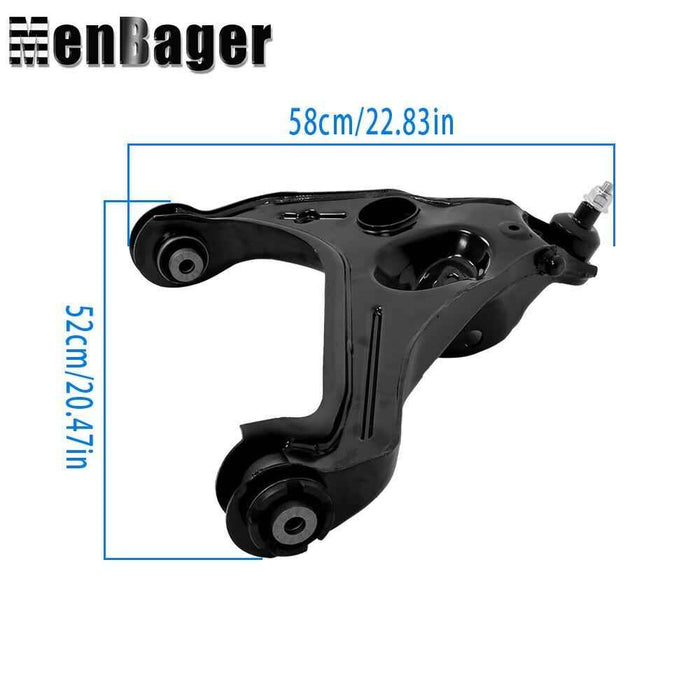 DURAFORCE K750362 Front Lower Control Arm Kit Ball Joint Sway Bar For 11-13 Ford F-150 5L