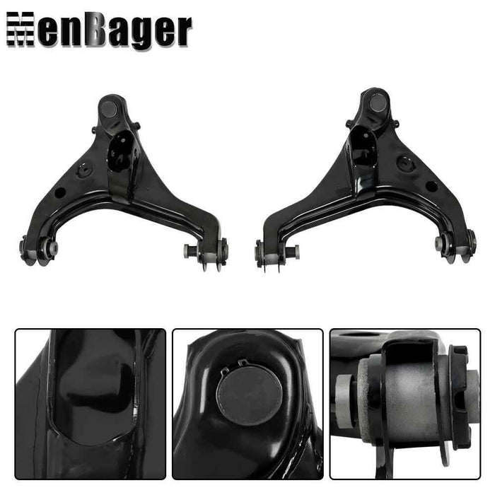 DURAFORCE K750362 Front Lower Control Arm Kit Ball Joint Sway Bar For 11-13 Ford F-150 5L