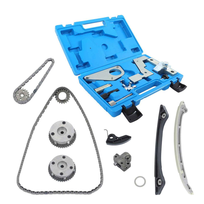 DURAFORCE For 2011 Land Rover Discovery Evoque 2.0 Timing Chain Locking Tool VVT Gears Set