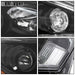 DURAFORCE Passenger Side Headlight Assembly w/LED DRL For 2018 Nissan Murano Halogen Black