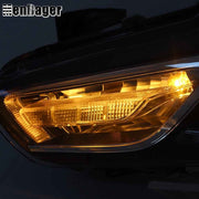 DURAFORCE Headlight For 2016 2017 2018 Infiniti QX60 Xenon/HID Headlamp NO AFS Left Side