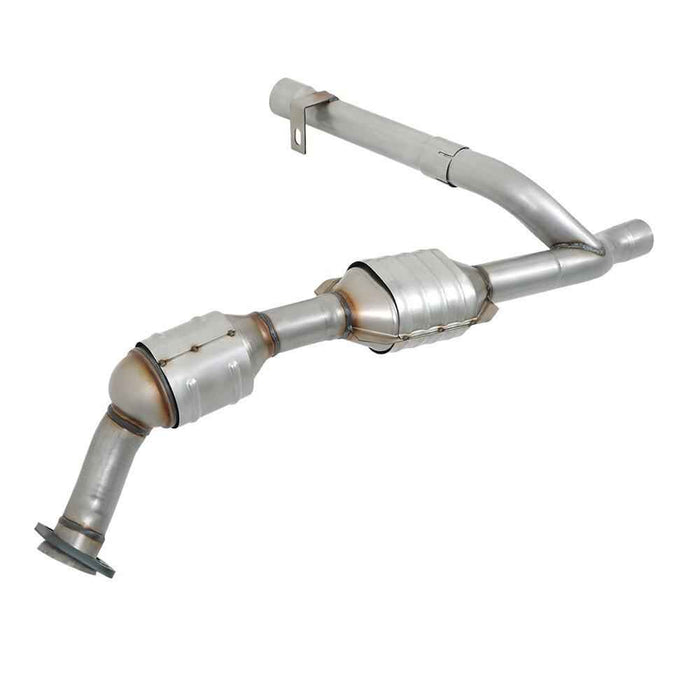 DURAFORCE Y Pipe Catalytic Converter Set Fit For 1999-2003 Ford F-150 5.4L 4WD Left+Right