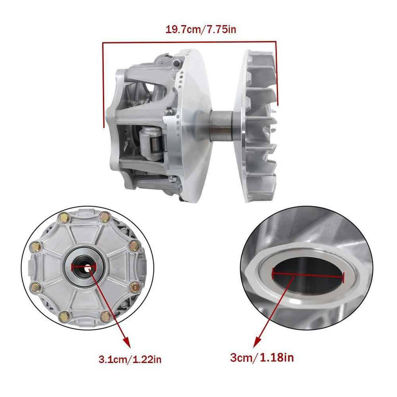 DURAFORCE New Primary Clutch + Puller For 2008-2011 2012 2013 Kawasaki Teryx 750 2 Seater
