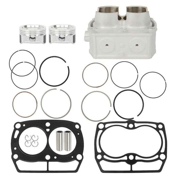 DURAFORCE Fit RZR 800 Engine Cylinder Piston Gasket Top End Kit For Polaris 2008-2010