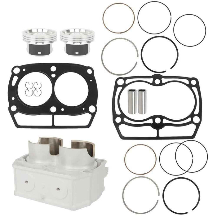 DURAFORCE Fit RZR 800 Engine Cylinder Piston Gasket Top End Kit For Polaris 2008-2010